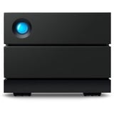 LaCie 2big RAID 40 TB, Externe Festplatte schwarz, USB-C 3.2 (10 Gbit/s)