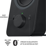 Logitech Z207, PC-Lautsprecher schwarz, Bluetooth, Klinke