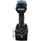 Makita Akku-Kombo-Kit DLX2533TJ, Akku-Bohrschrauber DDF489Z + Akku-Schlagschrauber DTW300Z, 18Volt blau/schwarz, 2x Li-Ionen Akku 5,0Ah, MAKPAC