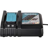 Makita Akku-Kombo-Kit DLX2533TJ, Akku-Bohrschrauber DDF489Z + Akku-Schlagschrauber DTW300Z, 18Volt blau/schwarz, 2x Li-Ionen Akku 5,0Ah, MAKPAC
