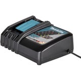 Makita Akku-Kombo-Kit DLX2533TJ, Akku-Bohrschrauber DDF489Z + Akku-Schlagschrauber DTW300Z, 18Volt blau/schwarz, 2x Li-Ionen Akku 5,0Ah, MAKPAC