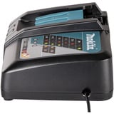 Makita Akku-Kombo-Kit DLX2533TJ, Akku-Bohrschrauber DDF489Z + Akku-Schlagschrauber DTW300Z, 18Volt blau/schwarz, 2x Li-Ionen Akku 5,0Ah, MAKPAC