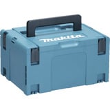 Makita Akku-Kombo-Kit DLX2533TJ, Akku-Bohrschrauber DDF489Z + Akku-Schlagschrauber DTW300Z, 18Volt blau/schwarz, 2x Li-Ionen Akku 5,0Ah, MAKPAC