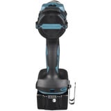 Makita Akku-Kombo-Kit DLX2533TJ, Akku-Bohrschrauber DDF489Z + Akku-Schlagschrauber DTW300Z, 18Volt blau/schwarz, 2x Li-Ionen Akku 5,0Ah, MAKPAC