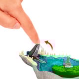 Mattel Jurassic World Micro Compact Spinosaurus Spielset, Spielfigur 