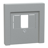 Merten Zentralplatte Aluminium für Telekommunikations-Anschlussdose Typ 297960 aluminium, Retail