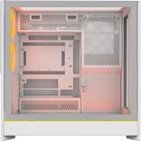 Montech HS01 PRO , Tower-Gehäuse weiß, Tempered Glass