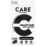 PanzerGlass Wallet Case mit Kickstand, Handyhülle schwarz, Samsung Galaxy A56 5G