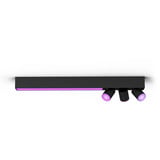 Philips HUE White & Color Ambiance Centris 3er Deckenspot, LED-Leuchte schwarz