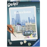 Ravensburger CreArt - Farbenfrohes Barcelona, Malen 