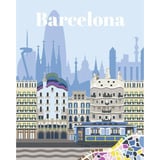Ravensburger CreArt - Farbenfrohes Barcelona, Malen 
