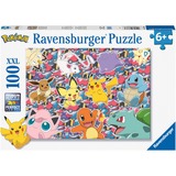 Ravensburger Kinderpuzzle Pokémon - Bereit zu kämpfen! 100 Teile