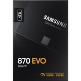 Samsung 870 EVO 4 TB, SSD SATA 6 Gb/s, 2,5", intern