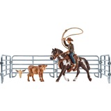 Schleich Farm World Team roping mit Cowboy, Spielfigur