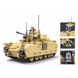 Sluban ModelBricks M3A3S Bradley, Konstruktionsspielzeug 