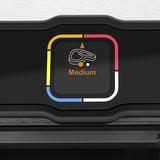 Tefal Optigrill Deluxe GC707D, Kontaktgrill silber/schwarz, 2.000 Watt