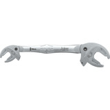 Wera 6006 Joker S / L - Selbstjustierender Doppelmaulschlüssel, Schraubenschlüssel silber, SW 10 - 19mm und 1/2" - 3/4"