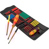 Wera Kraftform Kompakt VDE Big Pack 1, 26-teilig, Schraubendreher gelb/rot, inkl. 2 Steckgriffe, VDE-Wechselklingen