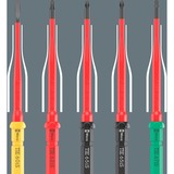 Wera Kraftform Kompakt VDE Big Pack 1, 26-teilig, Schraubendreher gelb/rot, inkl. 2 Steckgriffe, VDE-Wechselklingen