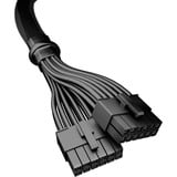 be quiet! 12VHPWR PCIe Adapter Kabel schwarz, 0,6 Meter