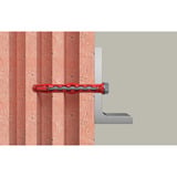 fischer Langschaftdübel HybridPower 10x90 FUS  rot/grau, 10 Stück