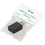 i-tec USB 3.2 Gen 2 Adapter USB-A Stecker > USB-C Buchse, 10 Gbps schwarz