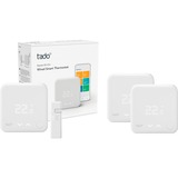 tado° Starterset 3 Zonen Fußbodenheizung weiß, Für Heizthermen und Fußbodenheizungen