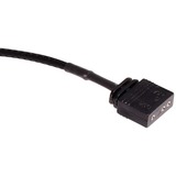 Alphacool Verlängerungskabel aRGB 3-Pin auf 3-Pin, 15cm schwarz, inkl. Steckverbinder