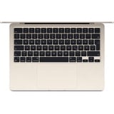 Apple MacBook Air 34,5 cm (13,6") CTO, Notebook champagner, Polarstern, M3, 8-Core GPU, macOS, Amerikanisch, 34.5 cm (13.6 Zoll), 256 GB SSD