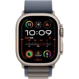 Apple Watch Ultra 2, Smartwatch dunkelblau, 49 mm, Alpine Loop, Titangehäuse, Cellular