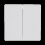 Busch-Jaeger Wippe zweiteilige Wippe matt weiß (matt), Retail