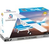 COBI Cessna 172 Skyhawk, Konstruktionsspielzeug weiß/blau