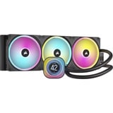 Corsair iCUE LINK H170i LCD Liquid CPU Cooler Generalüberholt, Wasserkühlung schwarz