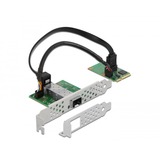 DeLOCK MiniPCIe I/O PCIe LAN 1xSFP i210, LAN-Adapter 