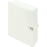 Digitus FTTH/FTTB-Anschlussgehäuse, bestückt, OS2, 12 Fasern, Spleißbox grau, LC/PC