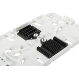 Digitus LWL Spleißkassette für 12 Fasern inkl. Spleißhalter für Crimp und Schrumpfspleißschutz, Spleißbox weiß
