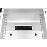 Digitus Wandgehäuse SOHO PRO - 254 mm (10") - 595x315x300 mm, IT-Schrank hellgrau, 12 Höheneinheiten