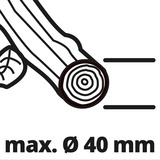 EINHELL Elektro-Messerhäcksler GC-KS 2540 rot/schwarz, 2.000 Watt