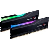 G.Skill DIMM 48 GB DDR5-6800 (2x 24 GB) Dual-Kit, Arbeitsspeicher schwarz, F5-6800J3446F24GX2-TZ5RK, Trident Z5 RGB, INTEL XMP