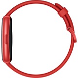 Huawei Band 7, Fitnesstracker rot, Silikonarmband in Flame Red