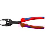 KNIPEX TwinGrip Frontgreifzange rot/blau, Länge 200mm