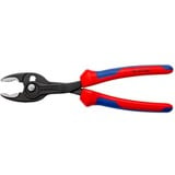 KNIPEX TwinGrip Frontgreifzange rot/blau