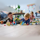LEGO 10956 DUPLO Erlebnispark, Konstruktionsspielzeug Kinderspielzeug ab 2 Jahren mit Jahrmarkt und Zug