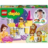 LEGO 10960 DUPLO Belles Ballsaal, Konstruktionsspielzeug Die Schöne und das Biest, Schloss und Prinzessinnen-Spielzeug für Kleinkinder ab 2 Jahren, kreative Geschenkidee