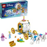LEGO 43192 Disney Princess Cinderellas königliche Kutsche, Konstruktionsspielzeug
