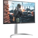 LG 27UP650-W, Gaming-Monitor 68 cm(27 Zoll), silber, UltraHD/4K, IPS, HDR