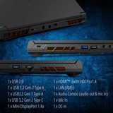 Medion ERAZER Crawler E40 (MD62518), Gaming-Notebook Windows 11 Home 64-Bit, 39.6 cm (15.6 Zoll) & 144 Hz Display, 512 GB SSD