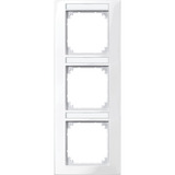 Merten M Plan Rahmen 3 fach beschriftbar senkrecht Retail