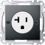 Merten Steckdosen Einsatz anthrazit, Retail