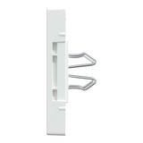 Merten Zentralplatte für Signalgeber aus Thermoplast glänzend weiß, Retail